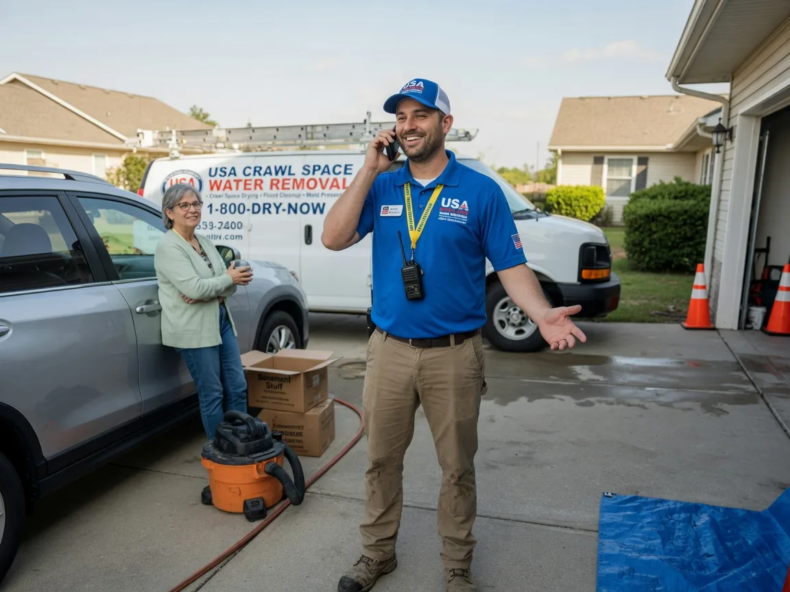 Crawl Space Water Removal West Point, TX FAQs